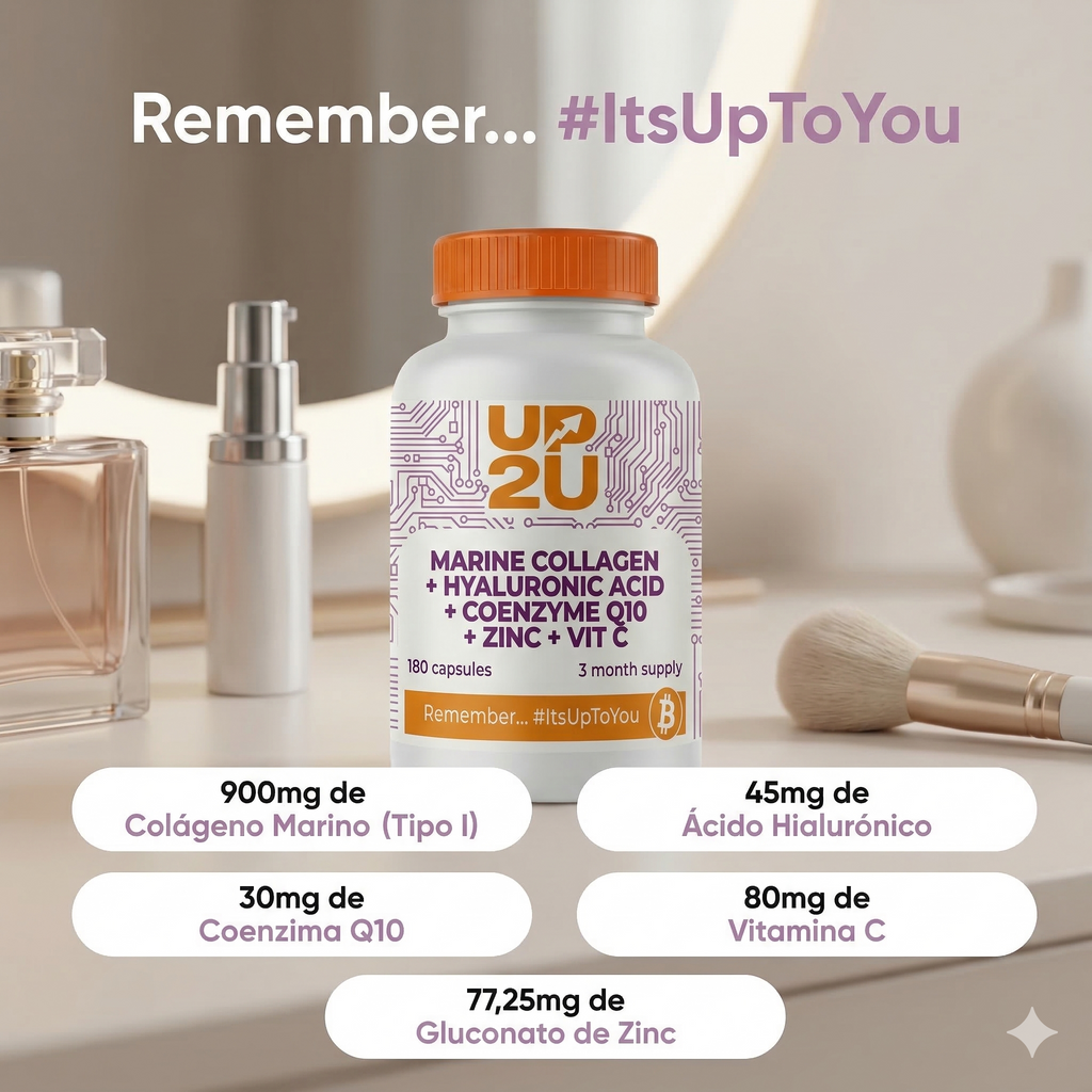 Colágeno Marino con Ácido Hialurónico y Conezima Q10